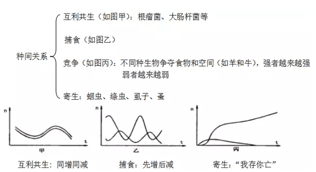 生物必修三第四章知识点总结