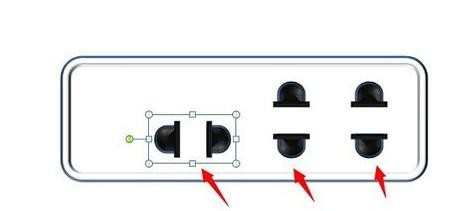 ppt如何绘制插座，ppt绘制插座的方法