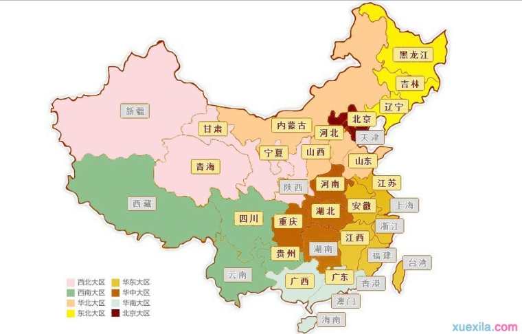 34个省会顺口溜