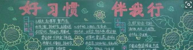 关于学习态度黑板报的内容