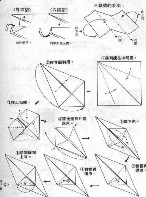 儿童超简单折中式宝纸剑图解