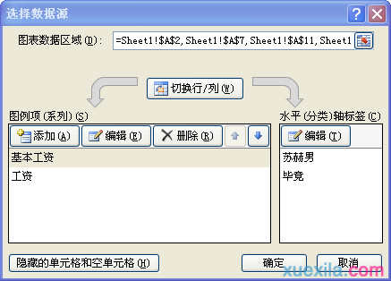 excel2010图表标题怎么设置