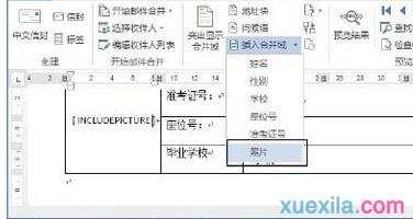 word2013如何制作准考证