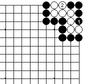 关于围棋劫的知识：盘角曲四