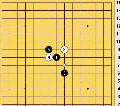 五子棋之岚月局攻略图解