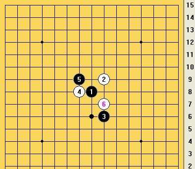 五子棋之岚月局攻略图解