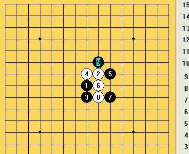 五子棋之银月局攻略图解