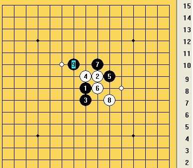 五子棋之银月局攻略图解