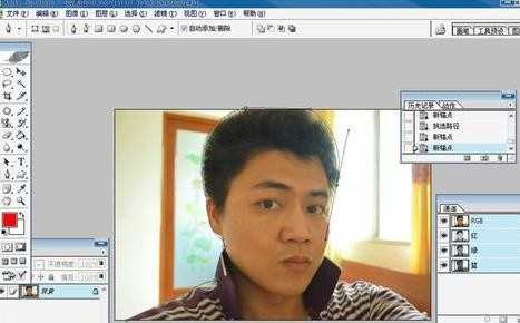 photoshop8.0怎么抠图的