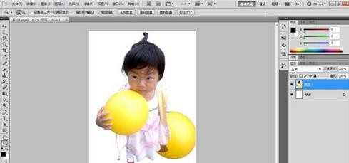 photoshopcs2如何进行抠图