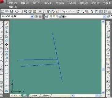 cad中如何修剪多余线的