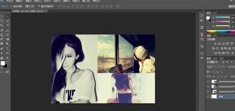 怎么用photoshop进行拼图