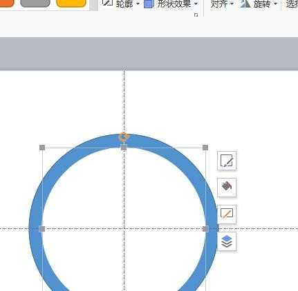 如何在ppt中制作时钟图形