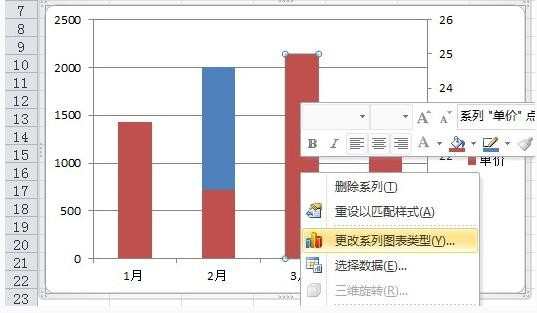 Excel2010柱形图与折线图怎么做