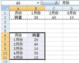 excel2007怎么把数据变成纵向