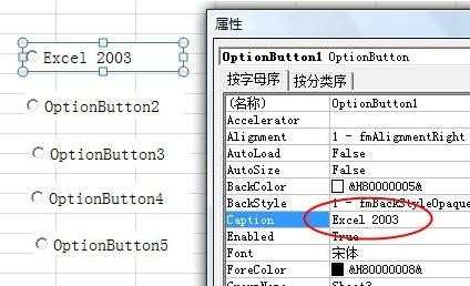 excel2007如何添加选择按钮