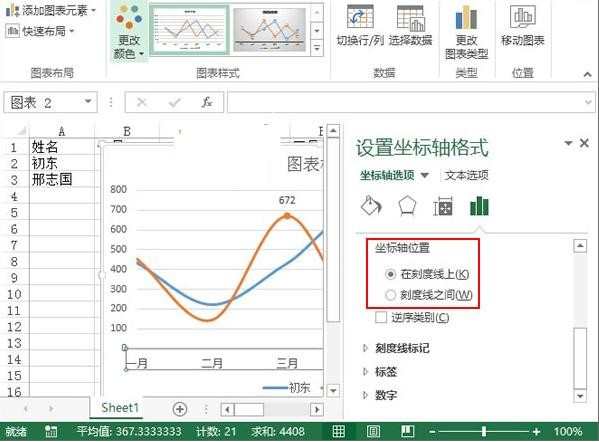 excel2013如何制作趋势图