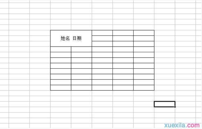 excel表头斜线字排版如何设置