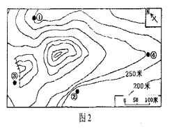 高二地理等值线试题及答案