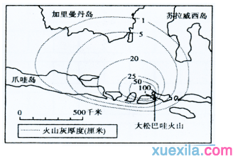 高二地理等值线试题及答案