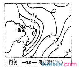 高二地理等值线试题及答案