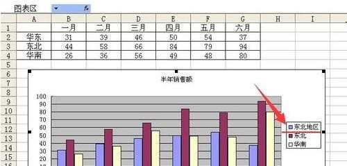 excel修改图例系列名称教程