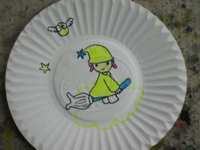 蛋糕碟子上的简单绘画作品_有关蛋糕碟子画图