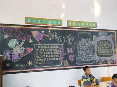 小学学习的黑板报素材