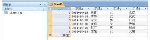 如何将Excel表格数据导入Access