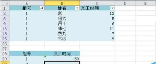 Excel数据已筛选项怎么汇总