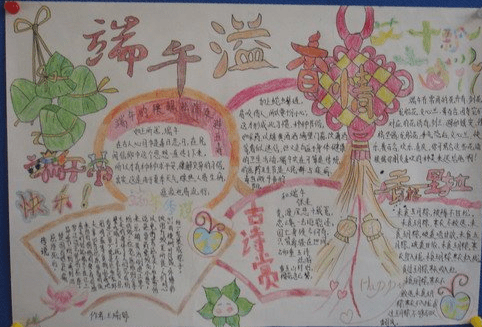 有关生活中的传统文化手抄报模板