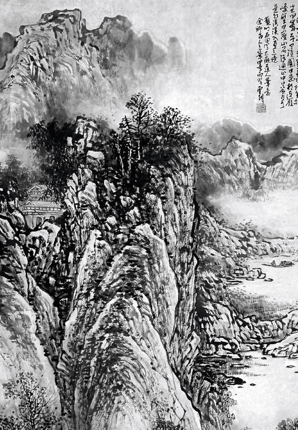 中国古代山水画高清图片_中国古代山水画高清作品