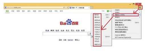 怎么调节浏览器的显示比例