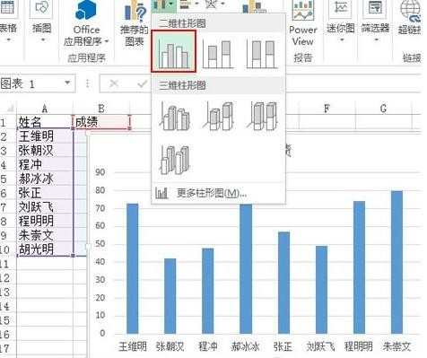 excel2013如何绘制图表