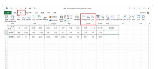 excel2007插入迷你图的技巧