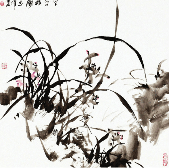 中国画写意花鸟图片大全 中国画写意花鸟图画作品