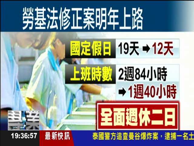 2016台湾劳基法施行细则 最新台湾劳基法修正案