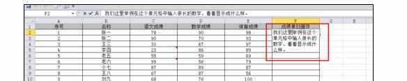 excel2010强制换行的操作步骤