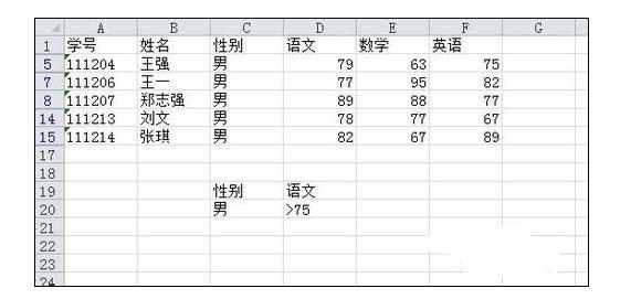 excel2010中进行高级筛选的操作方法