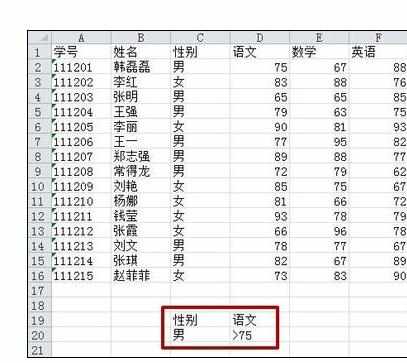 excel2010中进行高级筛选的操作方法