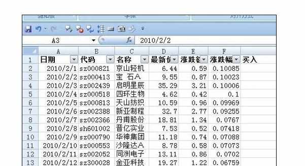 excel2007中仅复制筛选的单元格操作方法