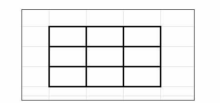 excel2010中加粗表格边框线调整改变线的粗细的操作方法