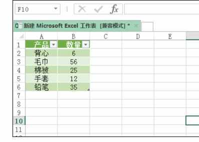 Excel中一键套用格式的操作方法