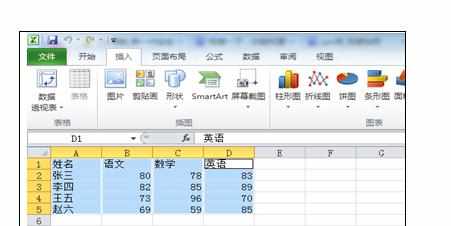 Excel2007中进行制图的操作方法