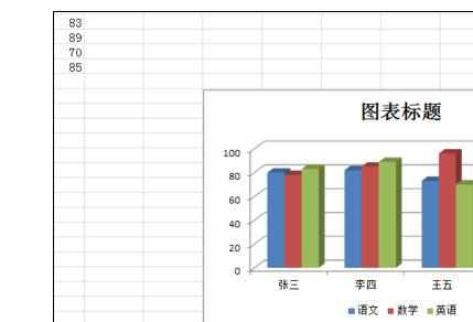 Excel2007中表格数据进行制图的操作方法