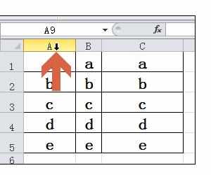 Excel2010中设置列宽相同的操作方法