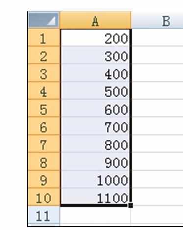 Excel2010中快速给数字单位的操作方法