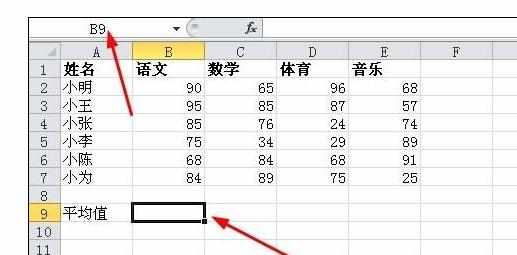 Excel2010中进行函数求平均值的操作技巧