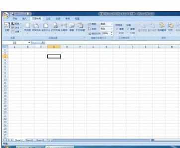 Excel2007中插入及删除大背景的操作方法