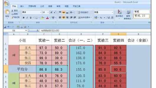 Execl中表格自动显示合计的操作方法